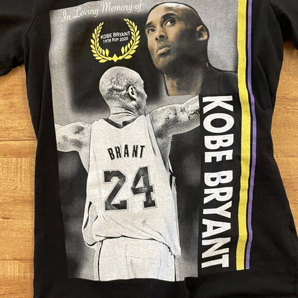 Hm shirt top men small‎ s kobe bryant top black - Picture 2 of 8